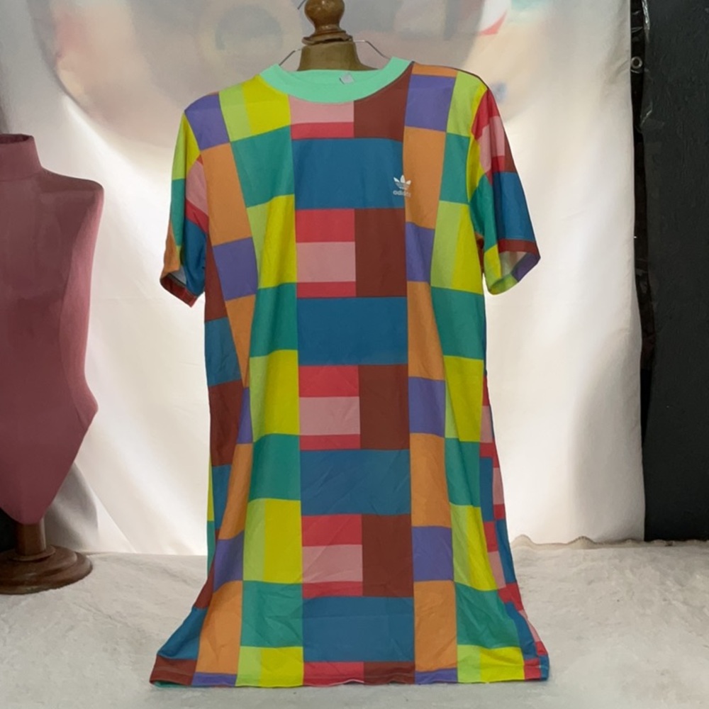 Adidas Multicolor Block Pattern dress - image 2